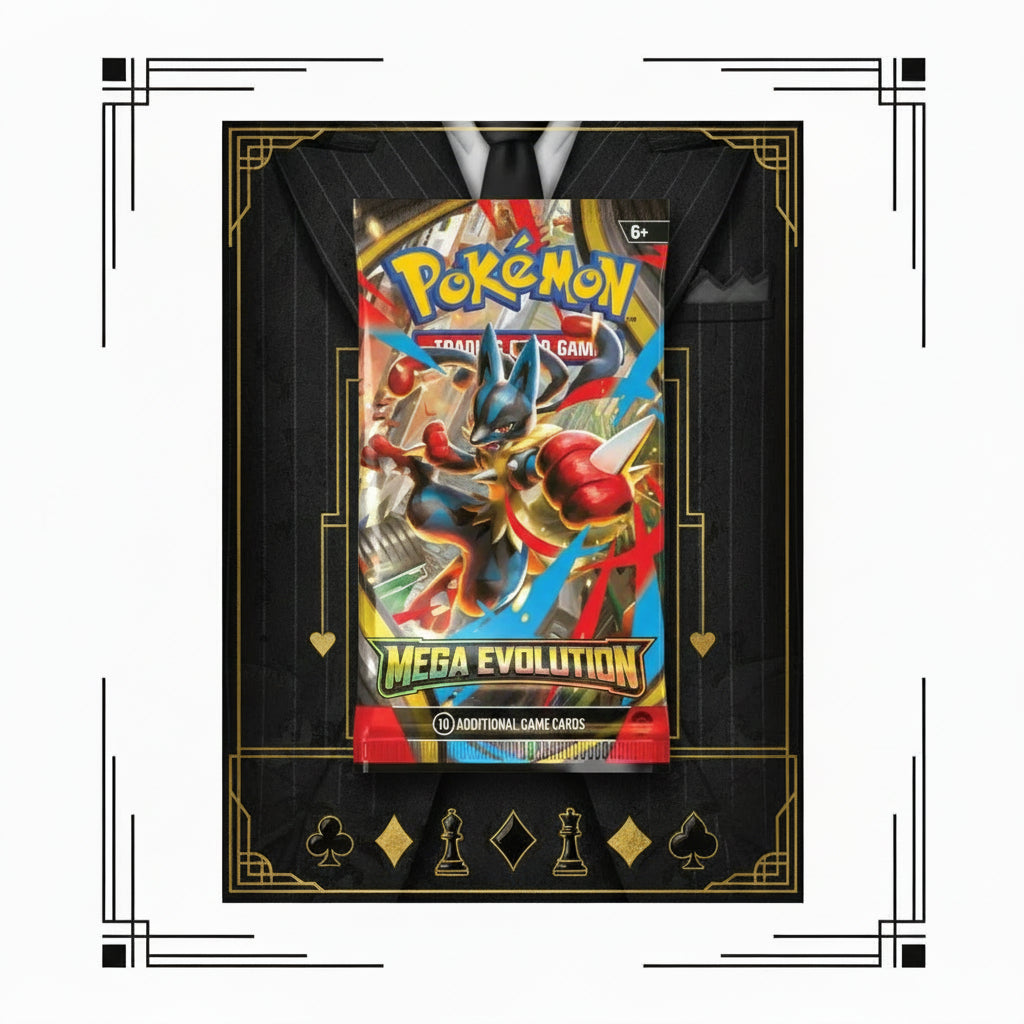 Mega Evolution Booster Pack (Öppnas live)