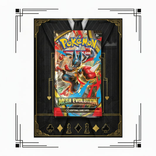 Mega Evolution Booster Pack (Öppnas live)