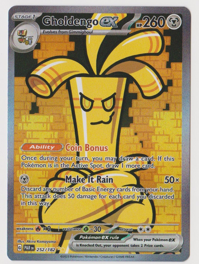 Gholdengo EX 252/182 SiR - Paradox Rift