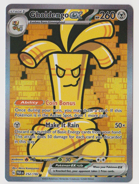 Gholdengo EX 252/182 SiR - Paradox Rift