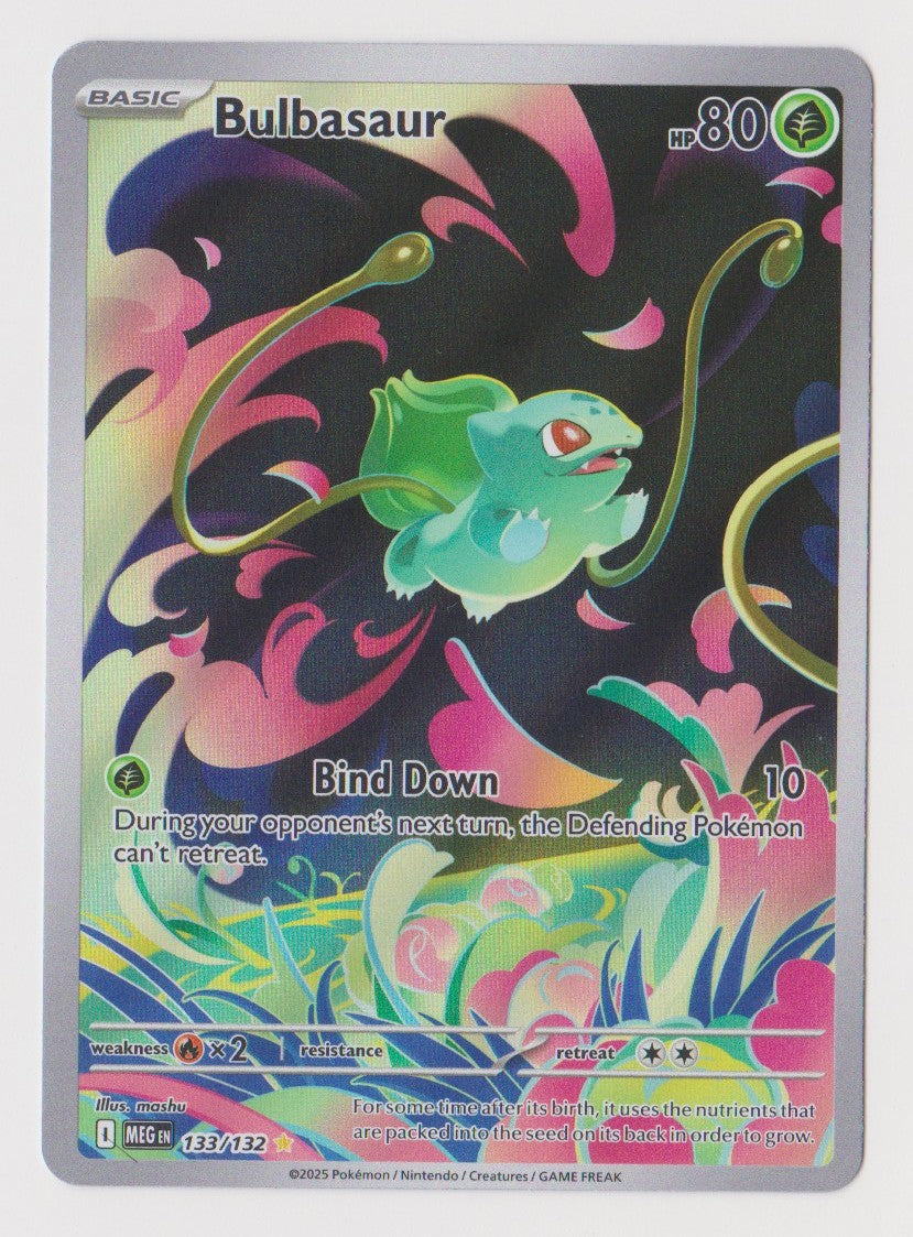 Bulbasaur 133/132 Illustration Rare - Mega Evolution