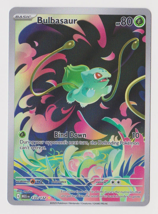 Bulbasaur 133/132 Illustration Rare - Mega Evolution